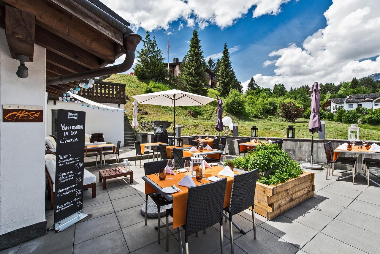 פלימס Hotel Restaurant Chesa מראה חיצוני תמונה